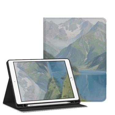 Imagem de Yzlvigrous 8.3 Polegadas Capa para iPad Mini 7 Gen 2024/iPad Mini 6 Gen 2021, Capa Fina de Suporte de PU com Despertar/sono Automático, Visualização em Vários Ângulos