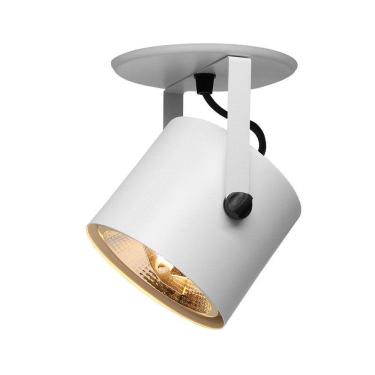 Imagem de Spot De Sobrepor Direcionável Cannon Ar111 Redondo Taschibra Branco