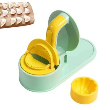 Imagem de 3-1 Formador de Dumplings Máquina para Cozinha com Moldes Pequenos Bolo Vapor Manuais Pressão Pele Dumpling -Ferramentas Pequenas Economizar na Fabricação Buns Peles e
