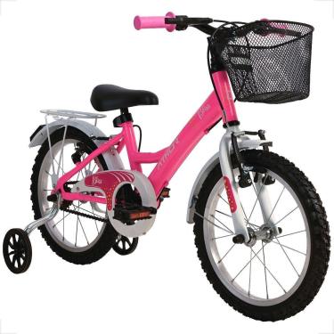 Imagem de Bicicleta Infantil Feminina Athor Bliss Aro 16 Com Cestinha-Unissex