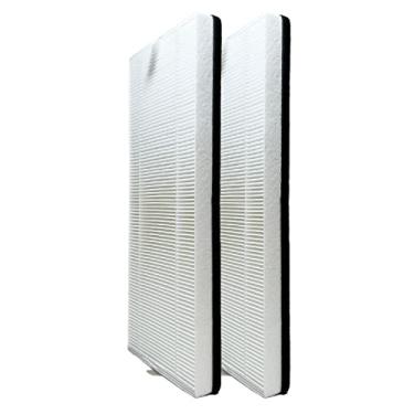 Imagem de Nispira True HEPA Filtro de substituição compatível com soluções de membrana MS18 torre purificador de ar 2 pacotes