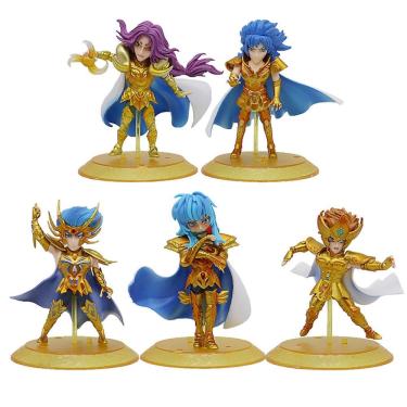 Imagem de Coleção de brinquedos de figuras de anime, decoração de modelos, Saint Seiyas