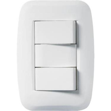 Imagem de Kit 5 conjunto interruptor simples + paralelo 10a pezzi classica 50000