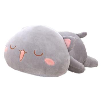 Imagem de Boneca de pelúcia Grey Cat 35 cm para presente infantil