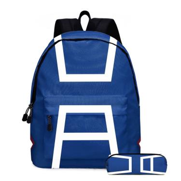 Imagem de Mochila Mys Heros Academias Kids School com bolsa de lápis