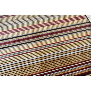 Imagem de Tapete Kilim Vitral Retangular Veludo 60x120 cm Preto