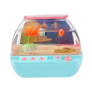 Imagem de Dynwave Brinquedo Aquário Infantil, Máquina de Histórias Divertida, Leve, Criativa, Educativa e Ideal para Aprendizado Precoce, Presente de, Azul
