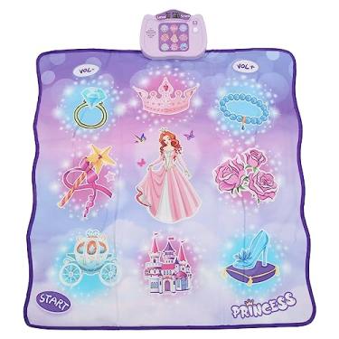 Imagem de TOPINCN Tapete de Flash Led para Desafio de Dança, Tapete Com Padrões Interativos para Crianças, Jogo de Dança Eletrônico, Brinquedo para Crianças de 3 Anos ou Mais, Antiderrapante