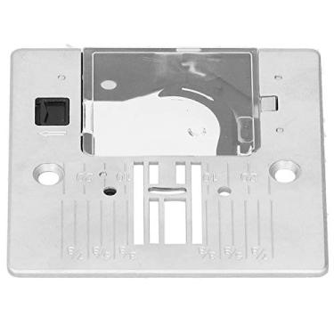 Imagem de Aramox Placa de Agulha de Ponto Reto, Substituição de Placa de Agulha de Máquina de Costura de Ferro Com Superfície Lisa para Máquina de Costura Doméstica H20a