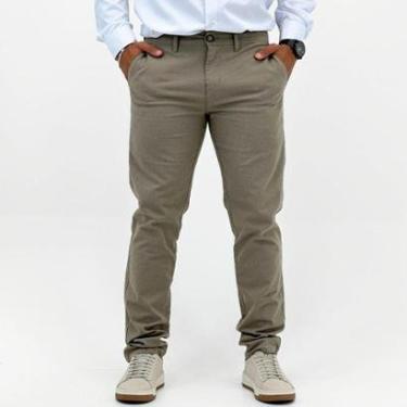 Imagem de Calça Ogochi Esporte Fino Slim em Sarja Masculina-Masculino