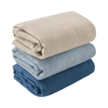 Imagem de Cobertor De Algodão De Seis Camadas Para Bebê Recém-Nascido, Conjunto 