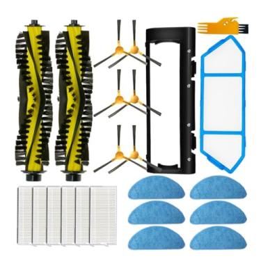 Imagem de Main Brush Hepa Filter Mop Compatible With Neatsvor X500 X520 X600 Pro Tesvor X500 T8 S6 Ikhos Create NetBot S15 Vacuum Cleaner Parts Spare(014)