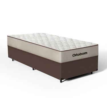 Imagem de Cama Box com Colchão de Espuma D60 Ortobom Force Dream Solteiro 88cm