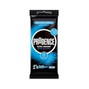 Imagem de Preservativos Prudence Extra Grande Ultra Sensivel  - 6 unidades
