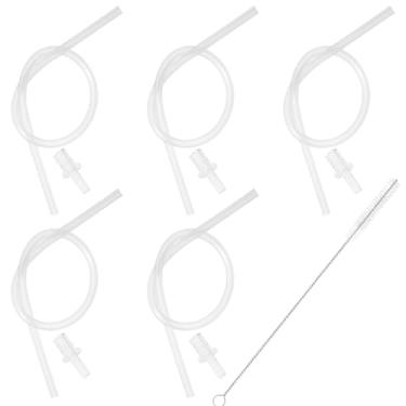 Imagem de Kit 5 Mangueiras para Tubos de Leite, com 5 Conectores HP3 e Escova Substituição de Tubos Compatível com Jura 6 10 W10 X5 S8 E8 Z10 Z8 Z7 Z5 Z6 Z8 Z9 J6 J8 J9 S80 WE8 C9