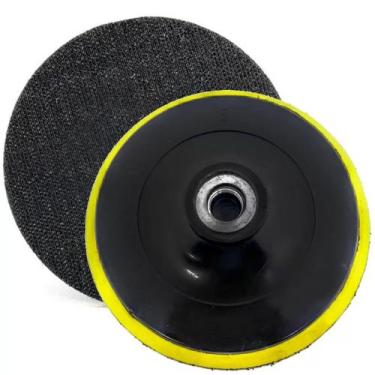 Imagem de Suporte Disco Prato 125mm 5 Polegadas p/ Politriz Esmerilhadeira Lixad