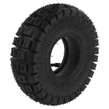 Imagem de Generic 3.00-4 Pneu de Scooter Elétrico Durável para Scooter de Mobilidade de Idosos de 3 Rodas, Tubo Interno de Material de Borracha Incluído, Fácil de Instalar, para Elétrico de Idosos, Preto,