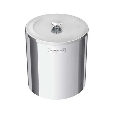 Imagem de Lixeira Tramontina com Tampa Útil 94540/036 em Aço Inox – 5 L