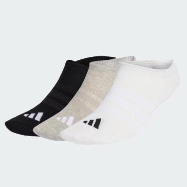 Imagem de Kit Meia Adidas Invisível 3 Pares, P