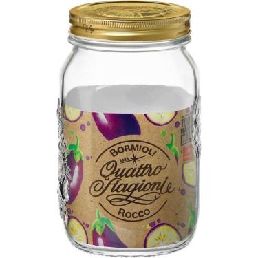 Imagem de Bormioli Rocco Qstagioni Pote 17X10X10Cm 1L Vidro Transp Tampa Metal