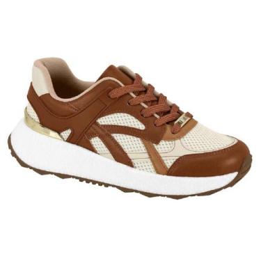 Imagem de Tenis vizzano casual ref 1452.203.21918 feminino, 37, Bege, Marrom
