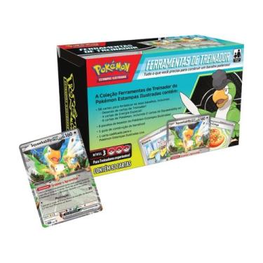 Imagem de Box Pokémon Ferramentas De Treinador Squawkabilly Ex - 160 Nivel 3 Col