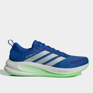 Imagem de Tênis Adidas Supernova Ease Masculino, Azul, Verde, 38
