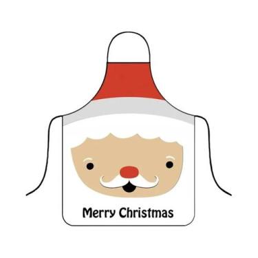 Imagem de Avental De Natal Impermeável Festivo, Divertido Para Cozinha E Decoraç
