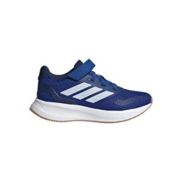 Imagem de Tenis Adidas Runfalcon 5 Azul e Branco - Infantil 28-Masculino