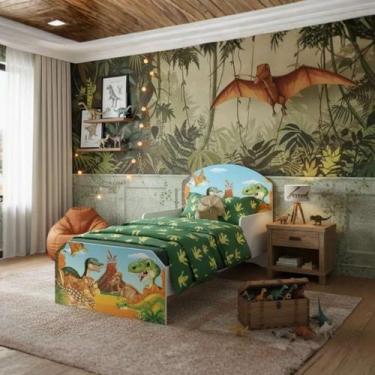 Imagem de Mini Cama Infantil Adesivada Divertida Crianças Várias Estampas - Anyb