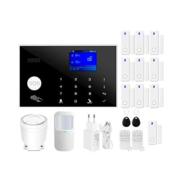 Imagem de Kit De Sistema De Alarme Sem Fio Para Casa Inteligente Com Sensor De M