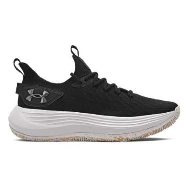 Imagem de Tênis de Basquete Under Armour Hooper Masculino 45 Preto-Masculino