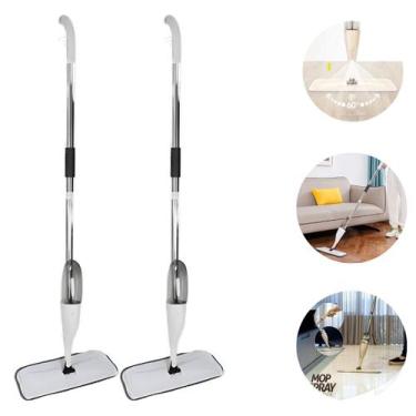 Imagem de 2 Mops Spray Magico 360 Esfregão Com Reservatorio Rodo De Limpeza - Un