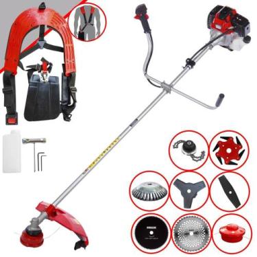 Imagem de Roçadeira Toyama RT43L 2T 43cc 1,7HP Com Carretel Nylon + Facas 2 Pont