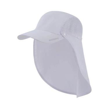 Imagem de Chapéu de Pesca Dobrável UPF 50+ - Boné de Beisebol com Aba Removível 