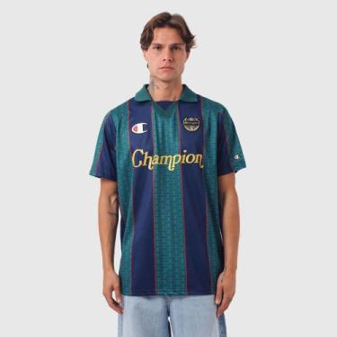 Imagem de Camisa jersey champion life listrada, M