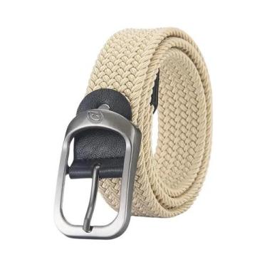 Imagem de Cinto Elástico Trançado Unissex Casual Para Esportes Ao Ar Livre E Tra