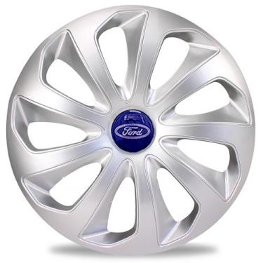 Imagem de Calota Velox Aro 14 Prata Ford Fiesta Ka Escort Focus - Elitte