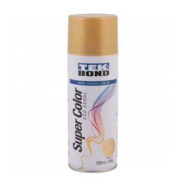Imagem de Tinta Spray Dourado 350ml - Tekbond para Pintura e Acabamento