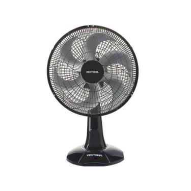 Imagem de Ventilador de Mesa Ventisol Turbo 6 30cm Preto/Cinza 220v, Preto e Cin