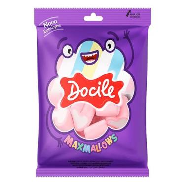 Imagem de Maxmallows Docile Coração Sabor Morango 250g