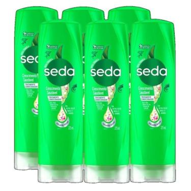 Imagem de 6 Condicionador Seda Crescimento Saudavel Uso Diário 325ML