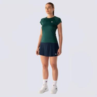 Imagem de Shorts Saia Fila Tennis Basic Feminino Marinho, M