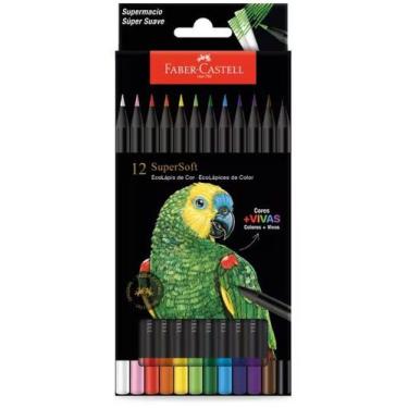 Imagem de Ecolapis cor supersoft 12 cores - Faber Castell