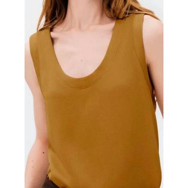 Imagem de Regata Hering HFLU Feminina Decote U Viscose T. P/XG, M, Hli, Fortuna