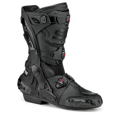 Imagem de Bota Sidi Rex Speed Pista Esportiva Racing Moto Preto, Preto, 41 BR