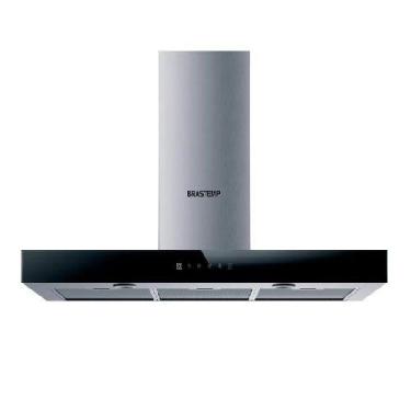 Imagem de Coifa de Parede Brastemp 90cm 4 a 6 Bocas - BAE90AR -, 110V