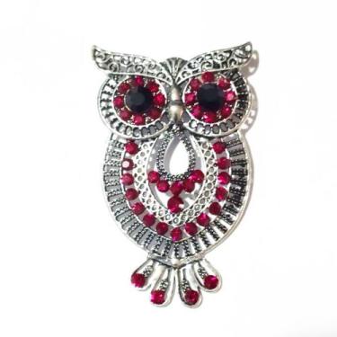 Imagem de Broche Coruja e Pedras - Comprar e Usar