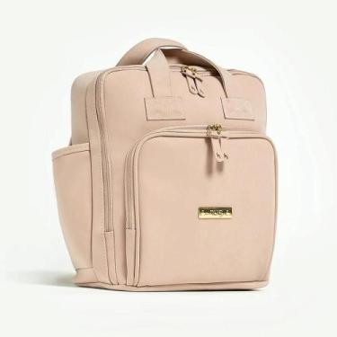 Imagem de Mochila de Maternidade Hug Glamour Rosa, Rosa