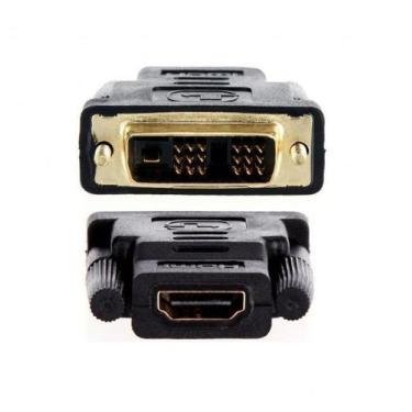 Imagem de Adaptador dvi - dvi 18+1 macho para hdmi femea - PIX